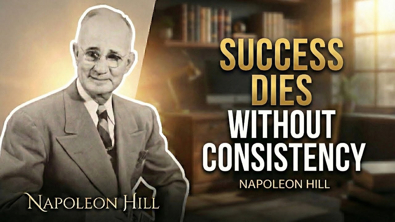 Why Ambitious People Lose When They Lack Consistency - Napoleon Hill Motivation