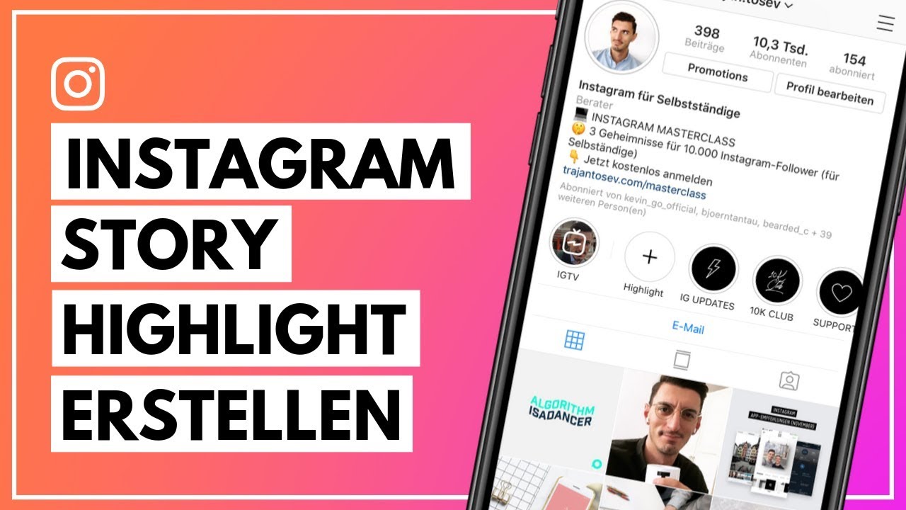 Instagram Story Highlights erstellen und bearbeiten