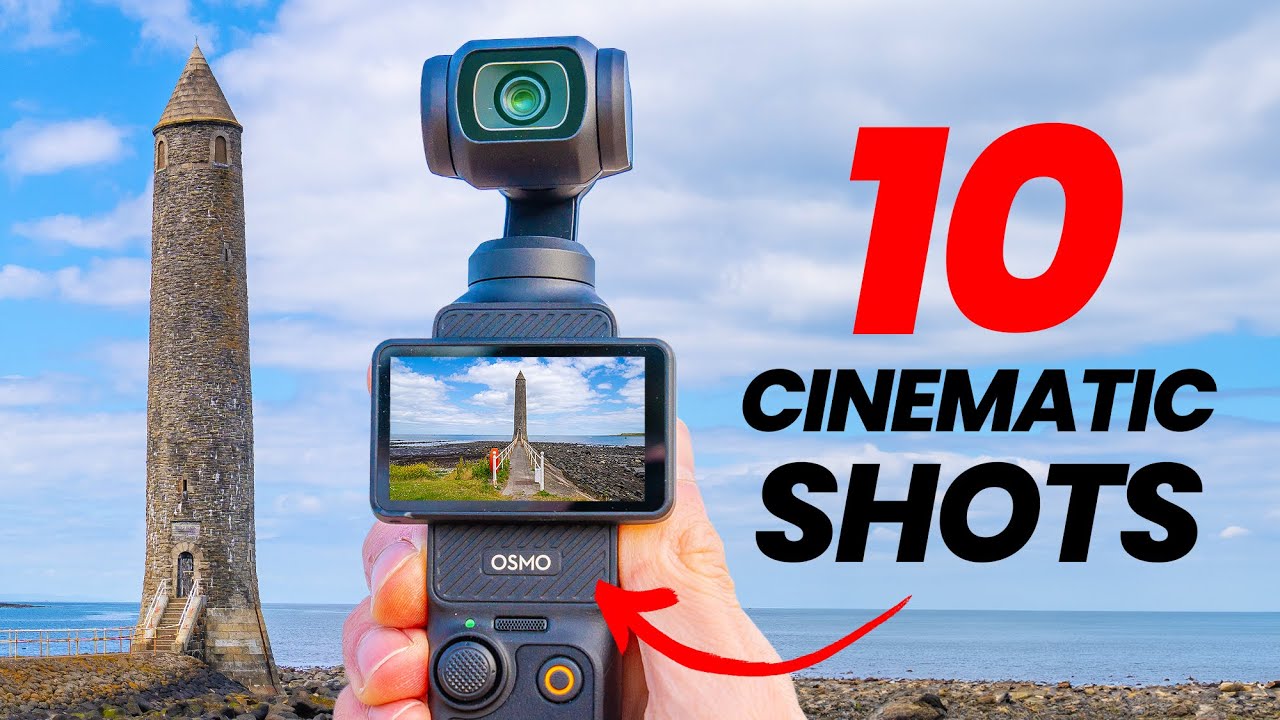 10 ПРОФЕССИОНАЛЬНЫХ КИНЕМАТОГРАФИЙ ДЛЯ ВАШЕГО DJI POCKET 3 | Советы по DJI Osmo Pocket 3 для начи...