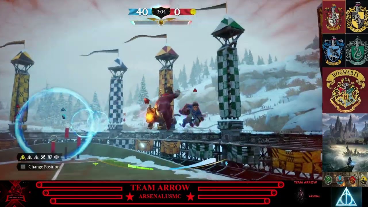 Quidditch World Cup Game 24 Gryffindor VS Ravenclaw