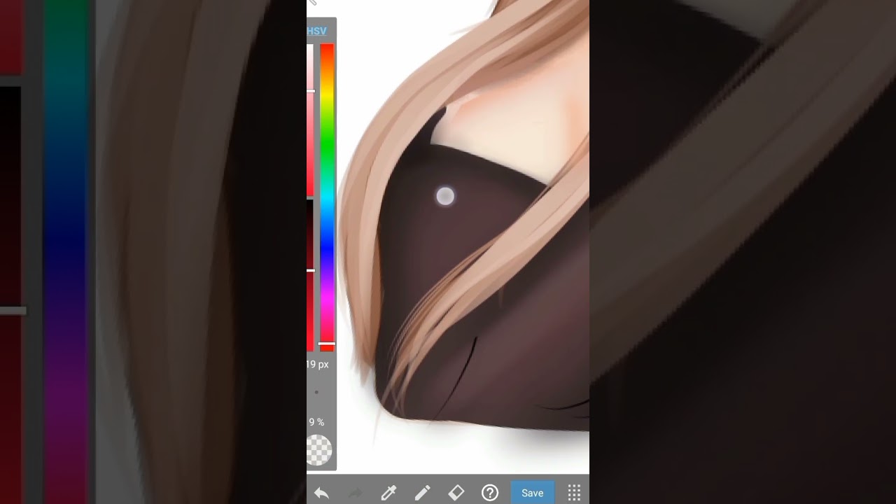 digitalart process [MEDIBANG] I post a speedpaint tutorial of this if u like #subscribe#art#tutorial