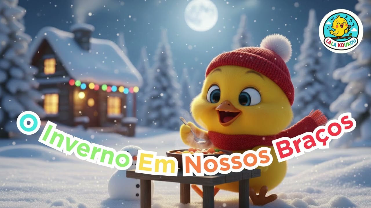 O Inverno em Nossos Braços🐥 Músicas Infantis e Desenhos Educativos | Lala Koukou BRA 🎵