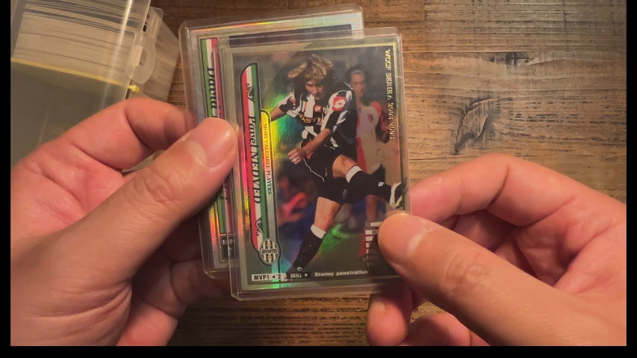 [WCCF]20年程前のサッカーゲームのカードが大量に出てきた２