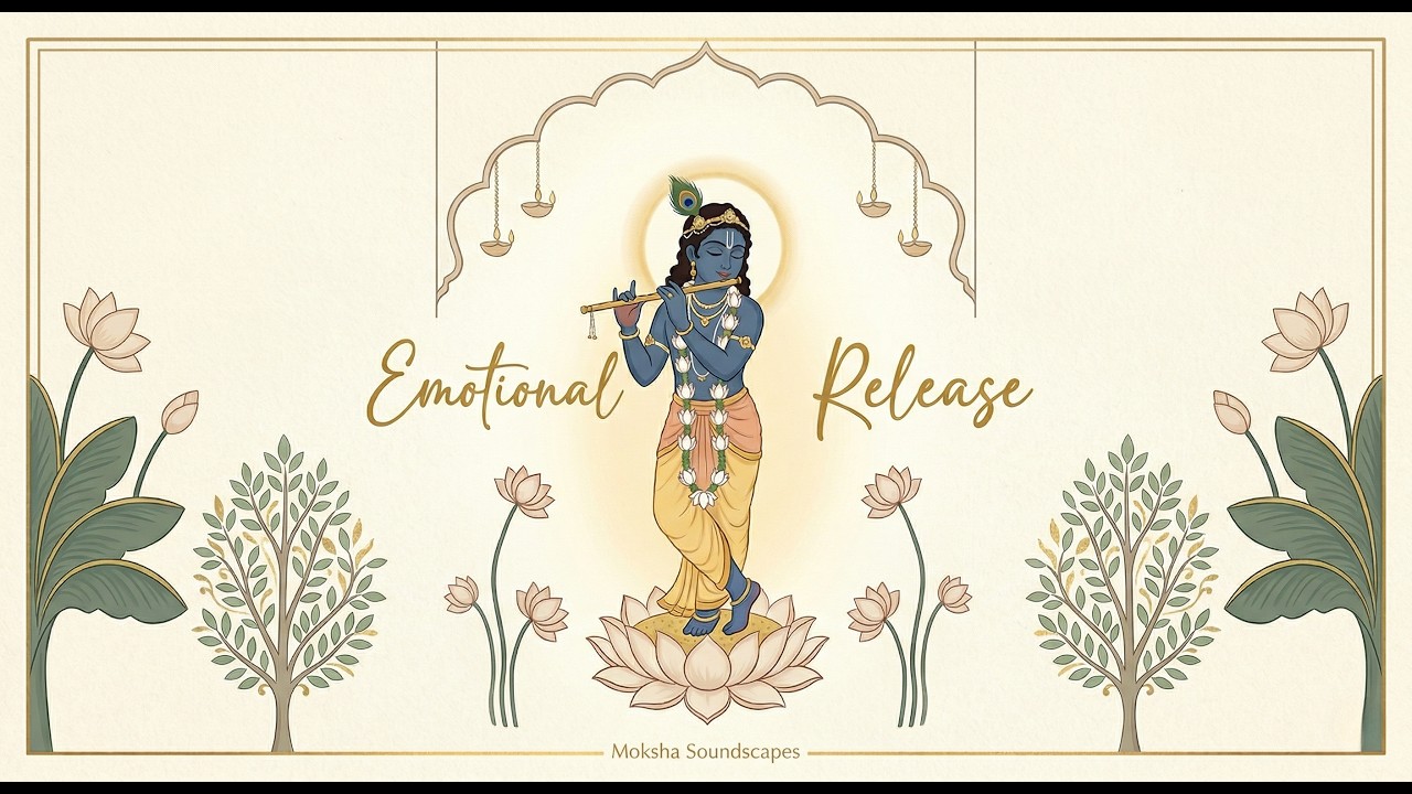 Release Emotional Blockages | Krishna Flute Healing Music ✨