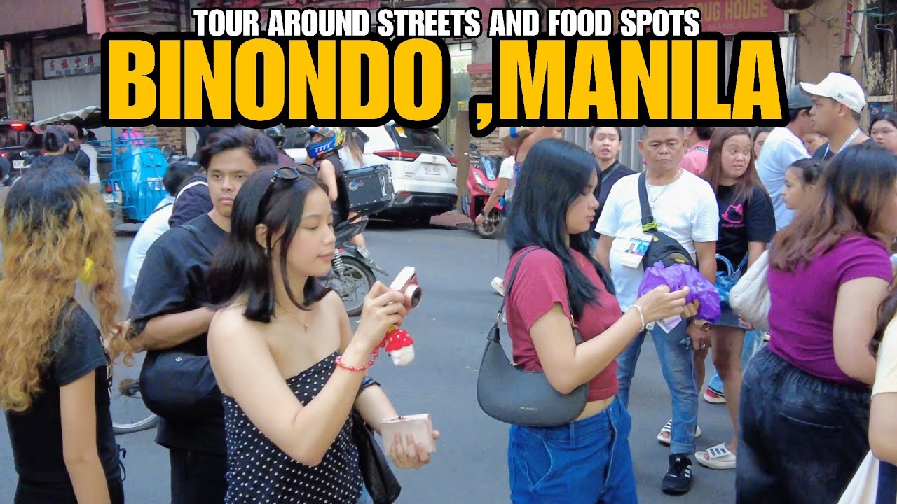 Walking Through CHINATOWN BINONDO MANILA EXPLORING THE LOCAL LIFE AND STREETS IN MANILA PHILIPPINES