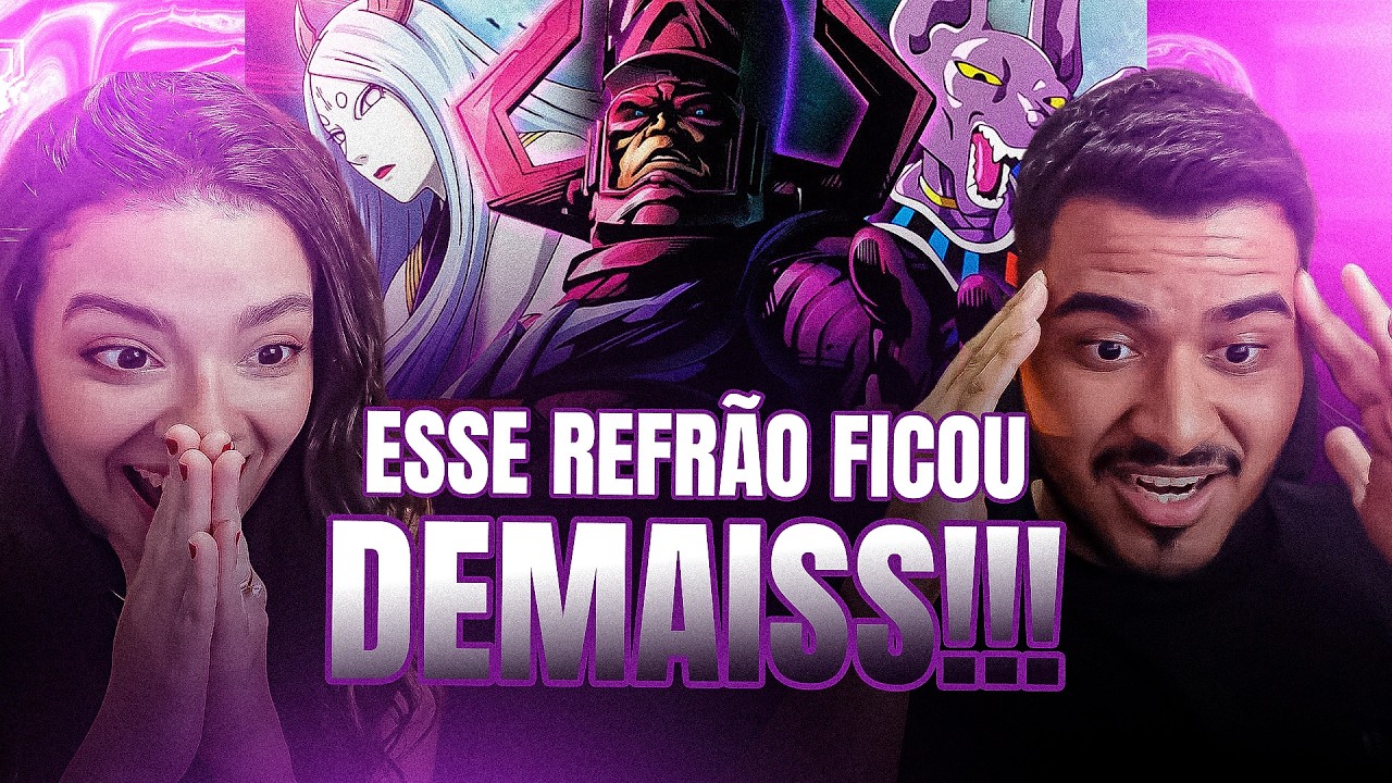 CASAL REAGE: Rap da Kaguya, Bills e Galactus - DESTRUIDOR DE MUNDOS | NERD HITS