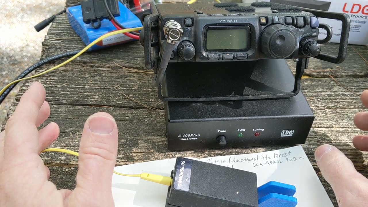Park Activation with the Yaesu FT-817ND, LDG Z-100 Plus, and Chameleon Emcomm III portable