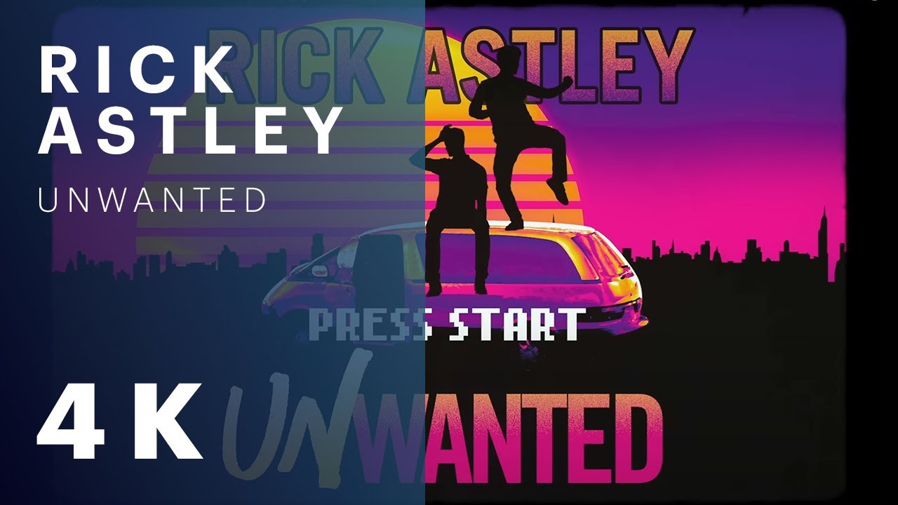 Rick Astley - Unwanted (Official Song from the Podcast) (Lyric Video) [Remastered in 4K]