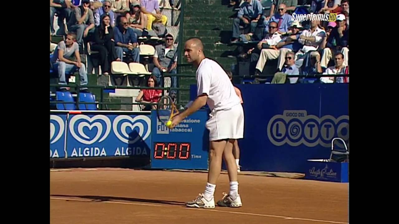 Agassi - Coria Rome 2005 semifinal