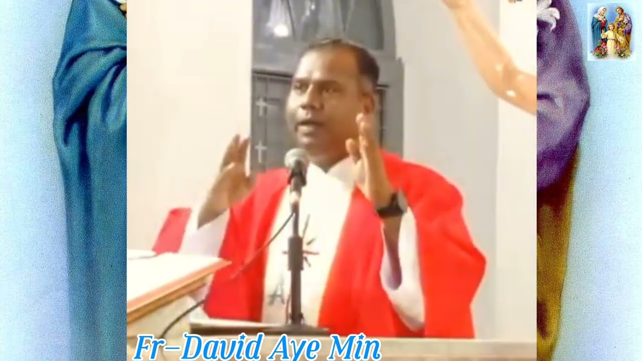 Fr-David ဥစ္စာကြွယ်ဝသောသူတို့ကောင်းကင်နိုင်ငံတော်ကို ဝင်ရန်ခဲယှဥ်းလှတယ် သြဝါဒလေးကို ခွန်အားယူပါစို့🙏