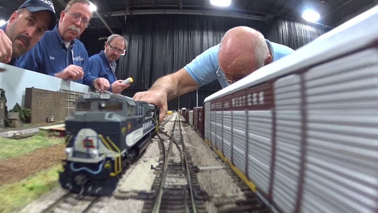 Miami Valley Modutar Railway  cab ride 2-23-20