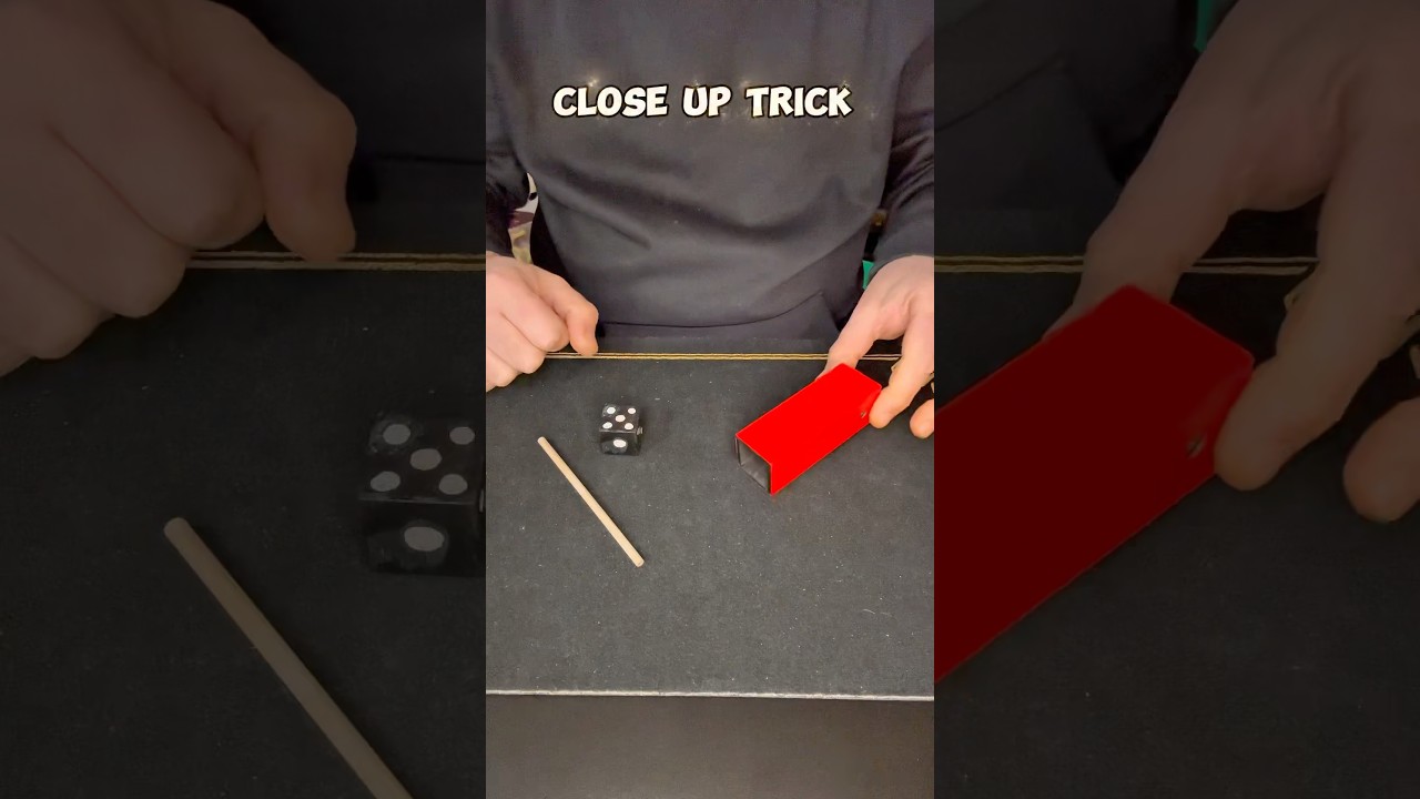 AMAZING CLOSE UP MAGIC TRICK 🪄 #tricks #magic #foryou