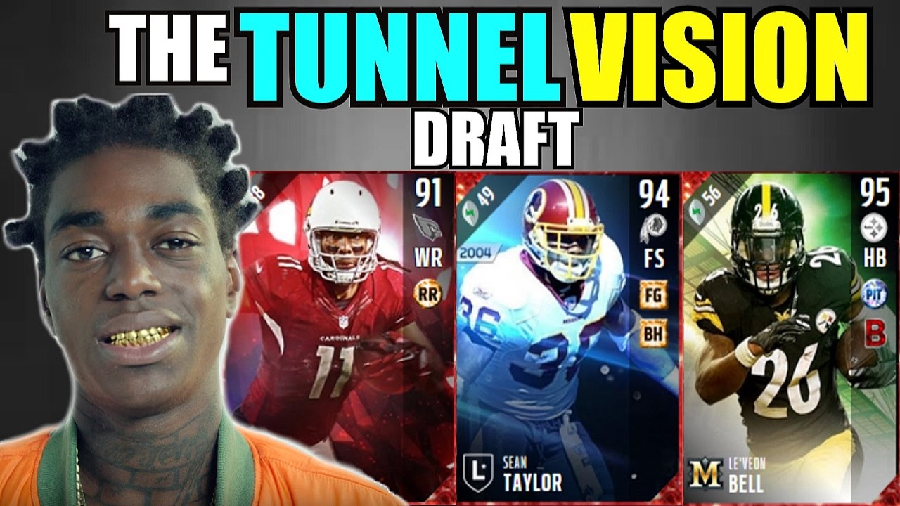 THE TUNNEL VISION DRAFT! HIGHEST BCV IN EVERY ROUND! Madden 17 Draft Champions