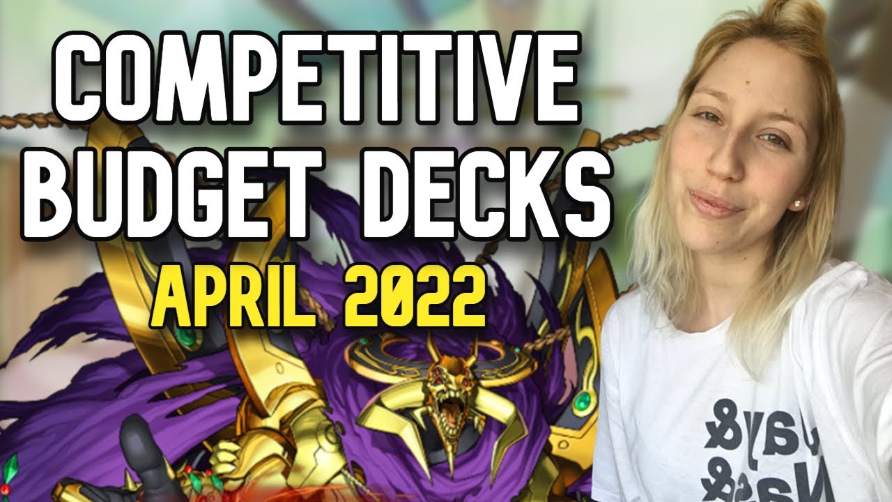 Yu-Gi-Oh! Top 10 Competitive Budget Decks | April 2022 Format