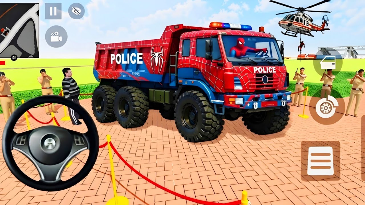 🤑Indian Thift Auto Simulator🤩Indian Showroom Purchase😯Modified Lexriy New Police DumperAnd Bike🥳Game