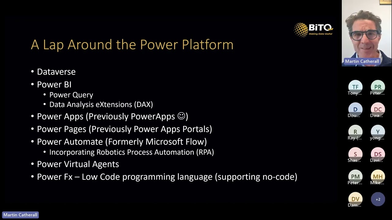 34: Data Platform Downunder A Lap Around the Power Platform