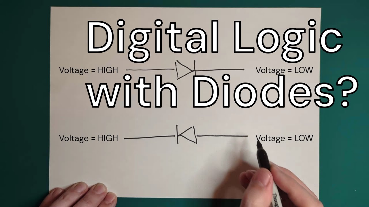 Diodes & Diodes (Part 2, Building AND gates the wrong way)