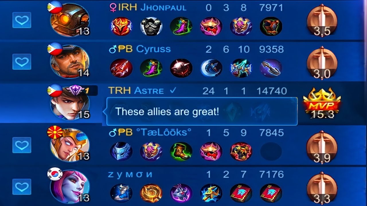 THESE ALLIES ARE GREAT! | MLBB
