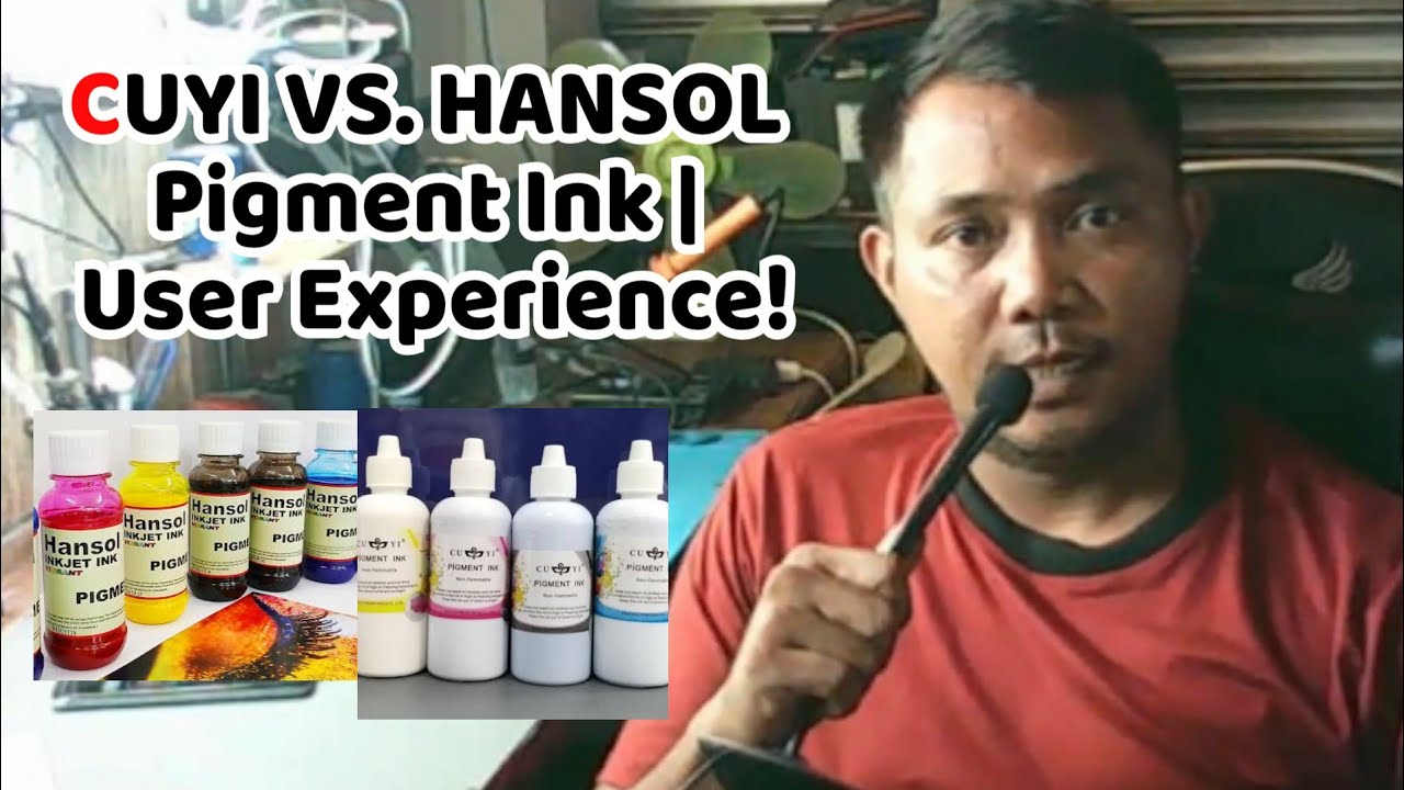 CUYI VS. HANSOL Pigment Ink | User Experience!