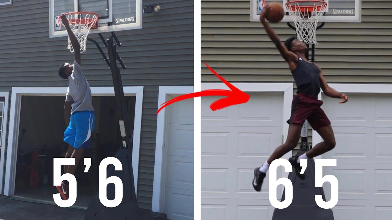 My dunk journey - 5&rsquo;6 to 6&rsquo;5 in 4 years