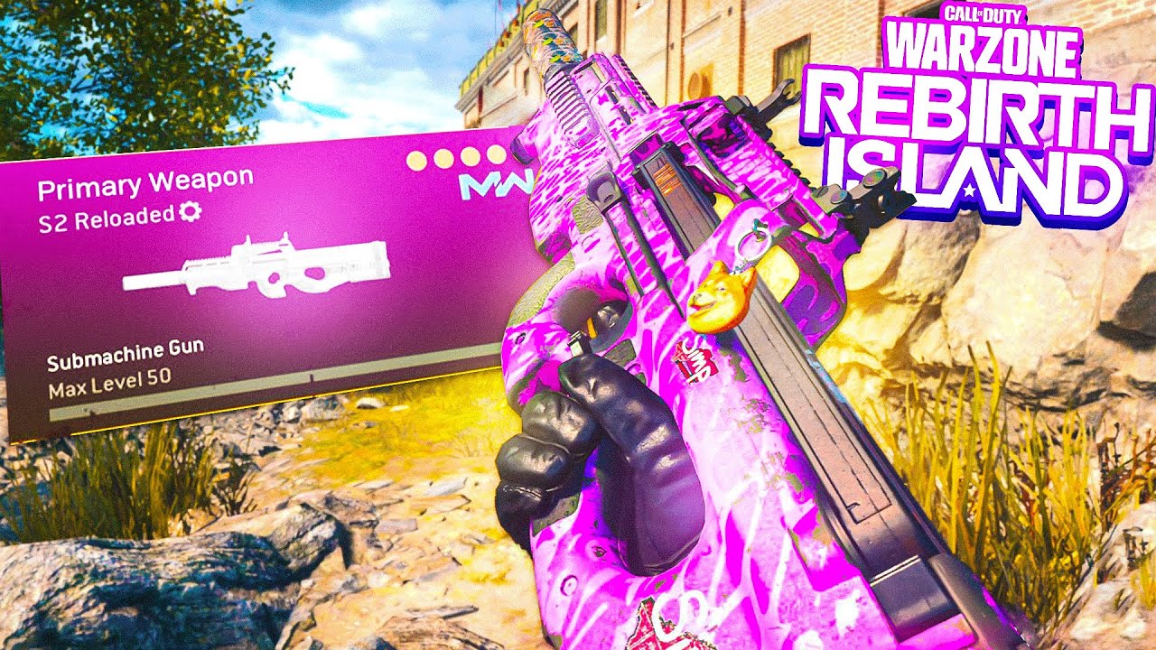 the BEST P90 LOADOUT is *SUPER AMAZING* on REBIRTH ISLAND! 😍 (Best P90 Class Loadout Warzone Meta)
