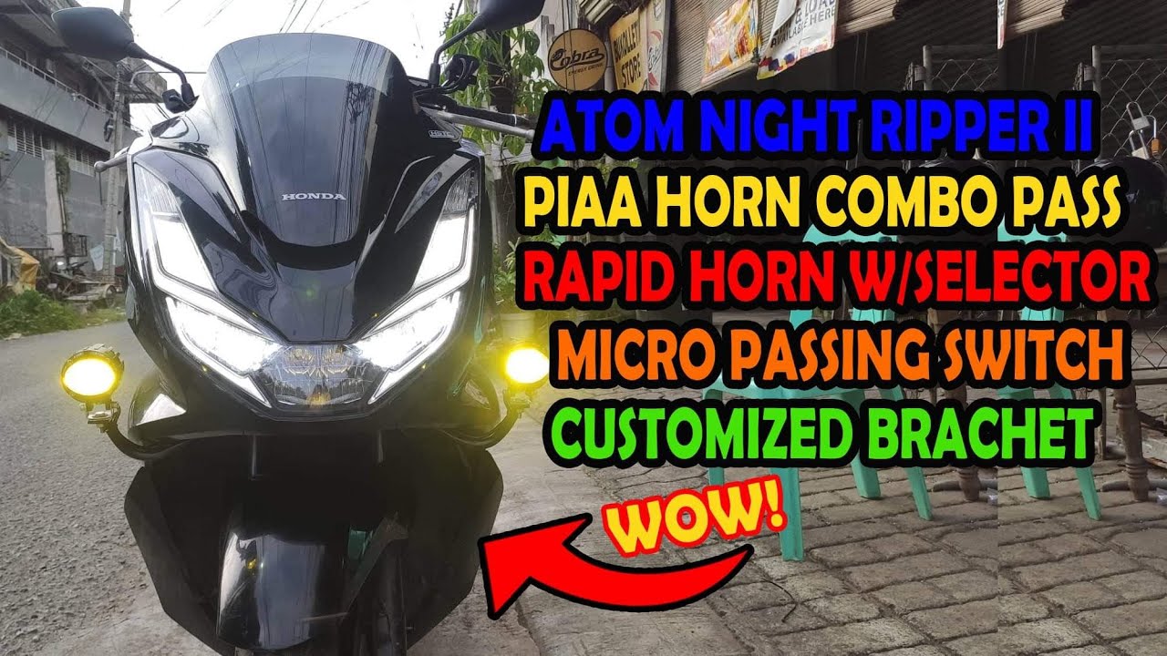 PCX 160 AUXILLARY LIGHT | ATOM NIGHT RIPPER II