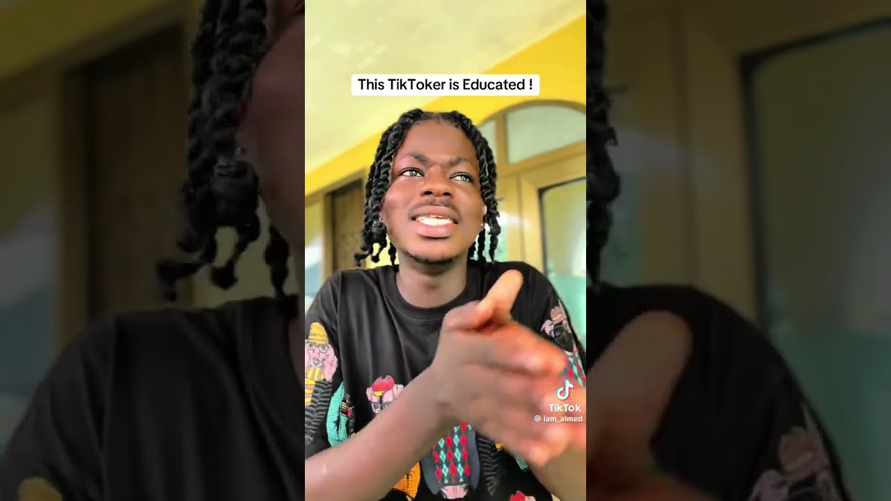 Almed educating Mona Gucci! #tiktoker #monagucci #ghanacelebrities