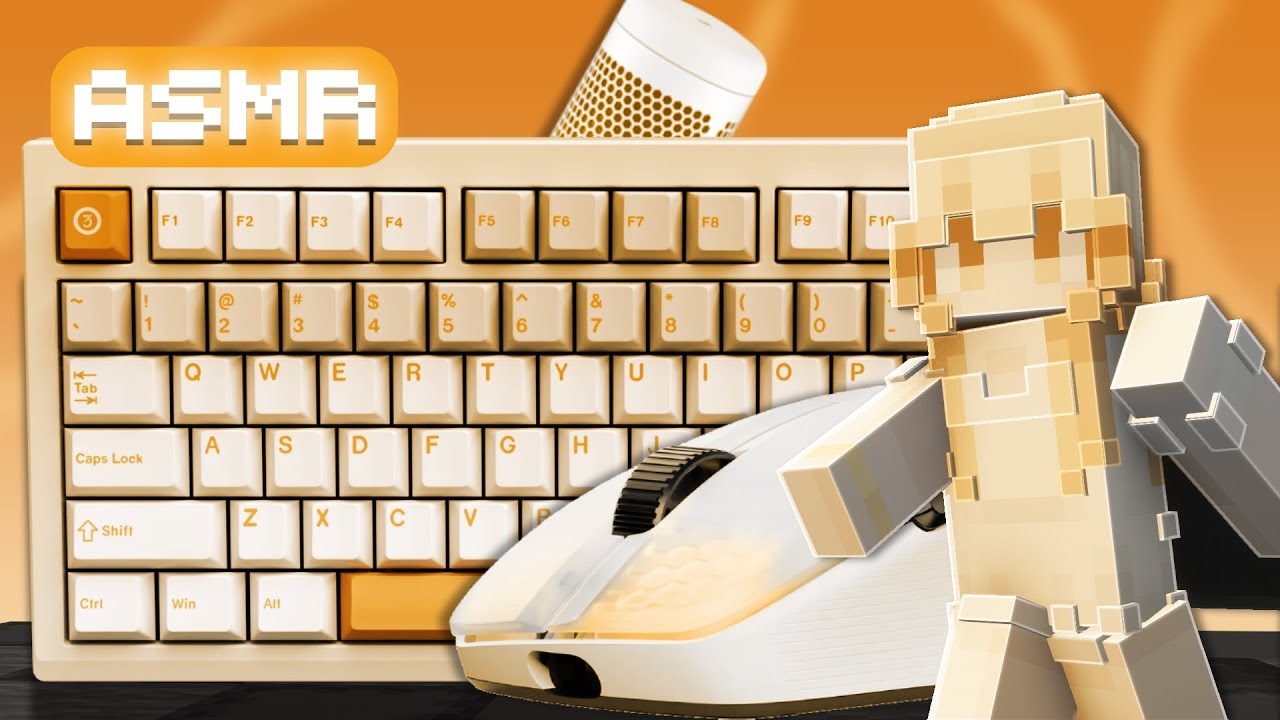 Smooth Keyboard + Mouse Sounds | Hypixel Bedwars ASMR