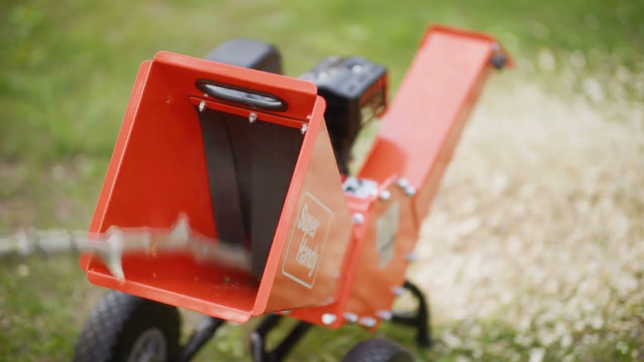 SuperHandy Compact Wood Chipper | small but mighty