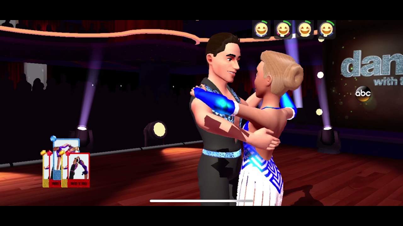 Dancing With the stars game cha-cha￼