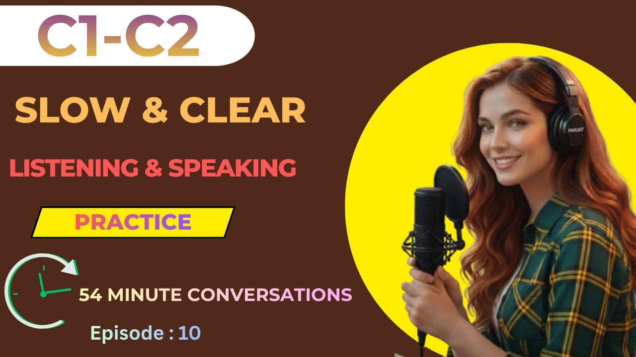 Master C1–C2 English Listening | Advanced Real-Life Conversations Podcast