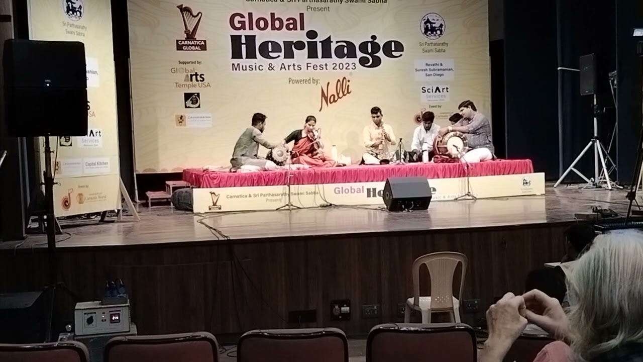 Carnatic music, Shreya Devnath and Chennai December season 2023.