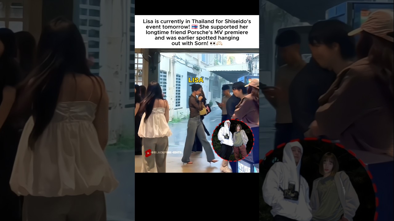Lisa is living her best life in her hometown! 🥺🇹🇭 #Lisa #리사 #blackpink #블랙핑크