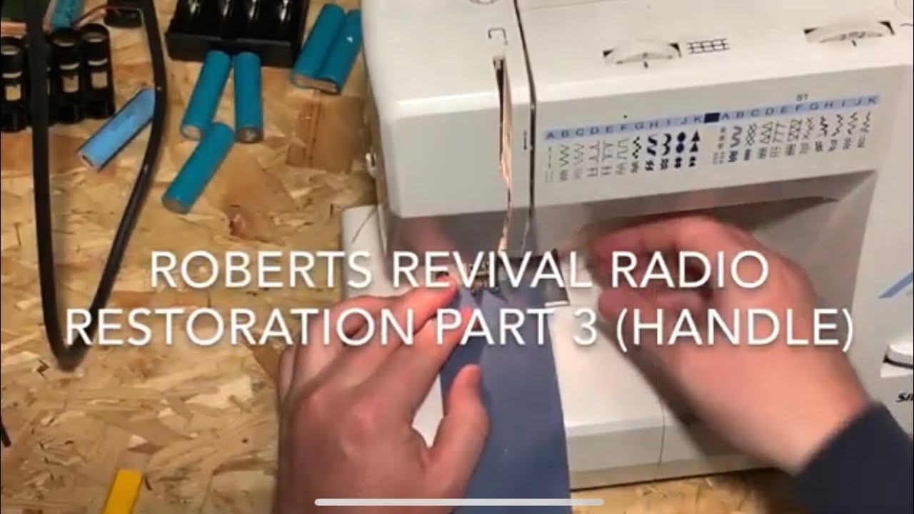 Roberts revival RD50 radio restoration Part 3 (handle)