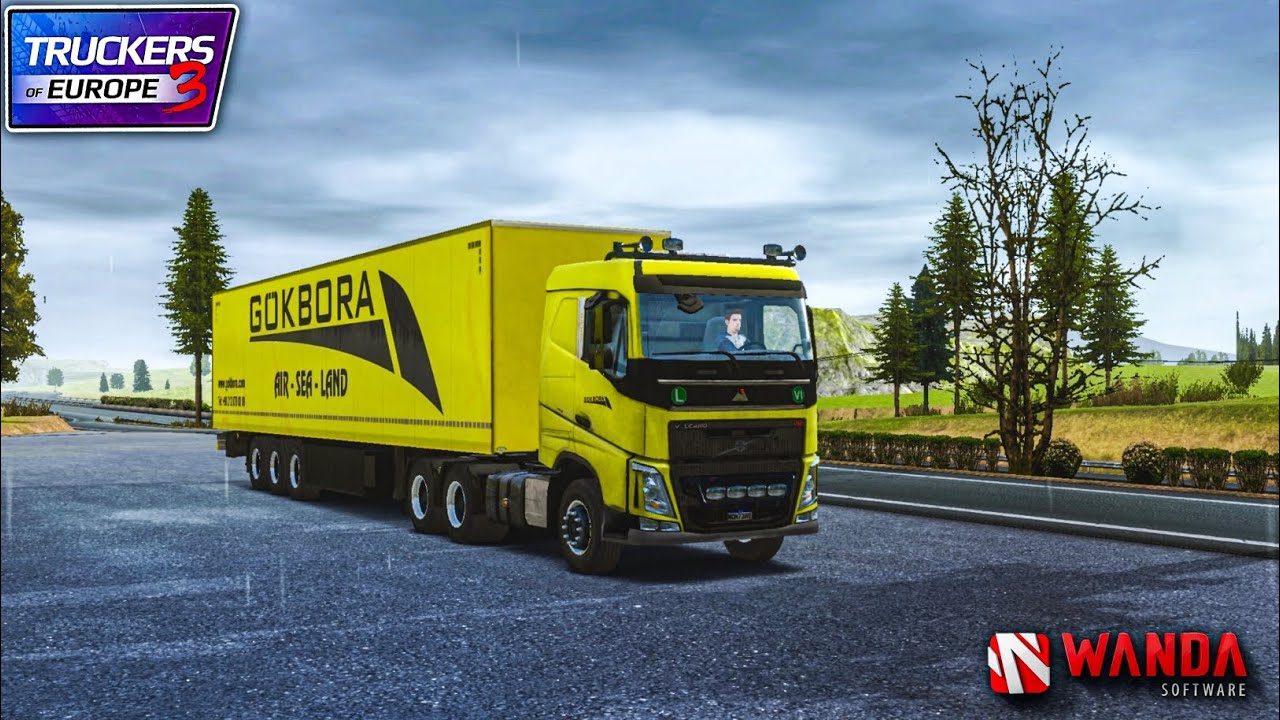 VOLVO Power on Rainy Highways 🌧️ | Truckers of Europe 3
