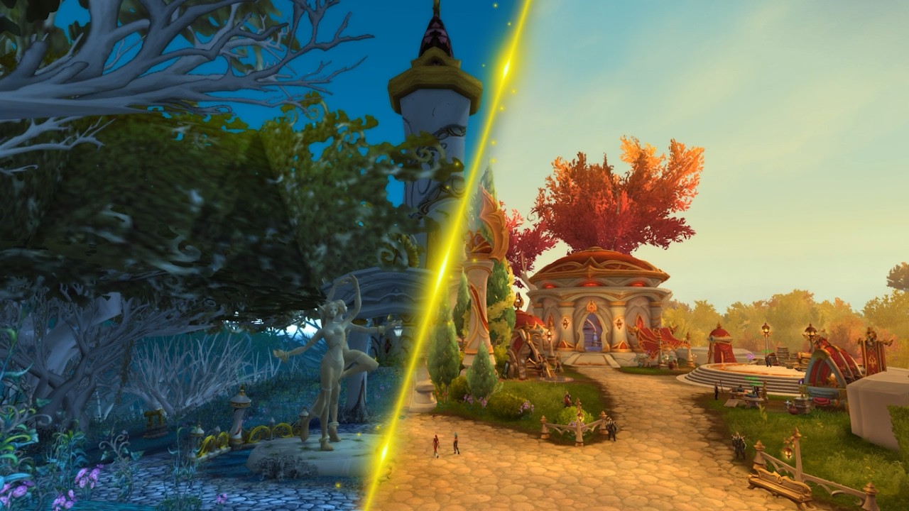 КАК ИЗМЕНИЛИСЬ ЛОКАЦИИ | Луносвет - Леса Вечной Песни - Призрачные земли | WoW: Midnight Alpha