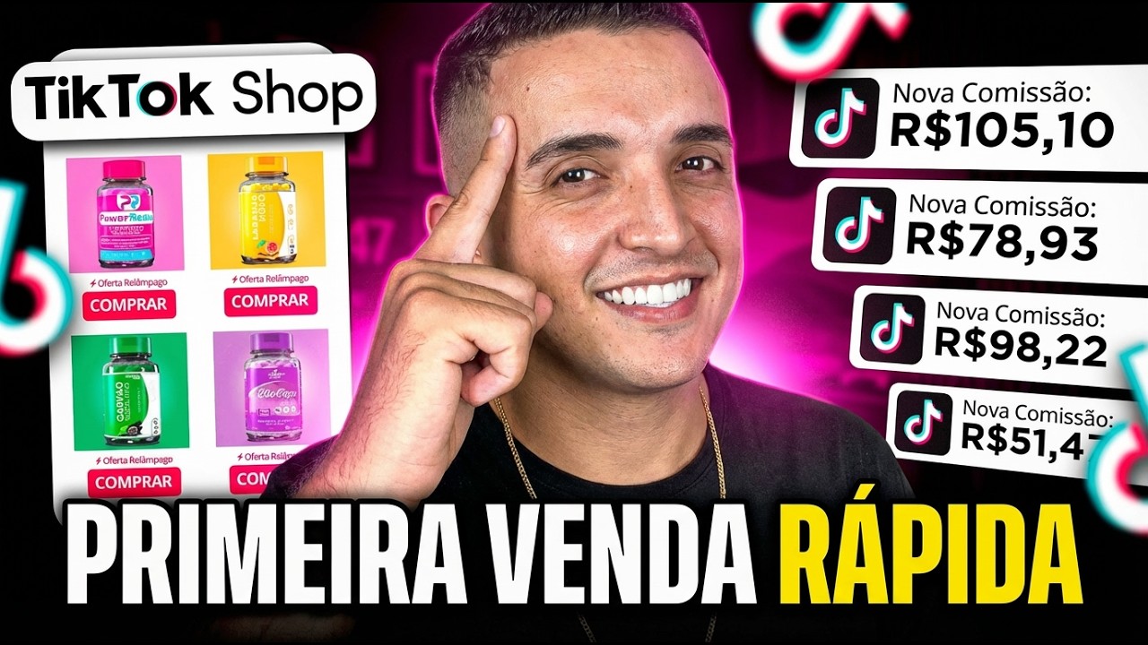 Como Fazer a Primeira Venda Rápida no TikTok Shop Pelo Celular (100% com IA)