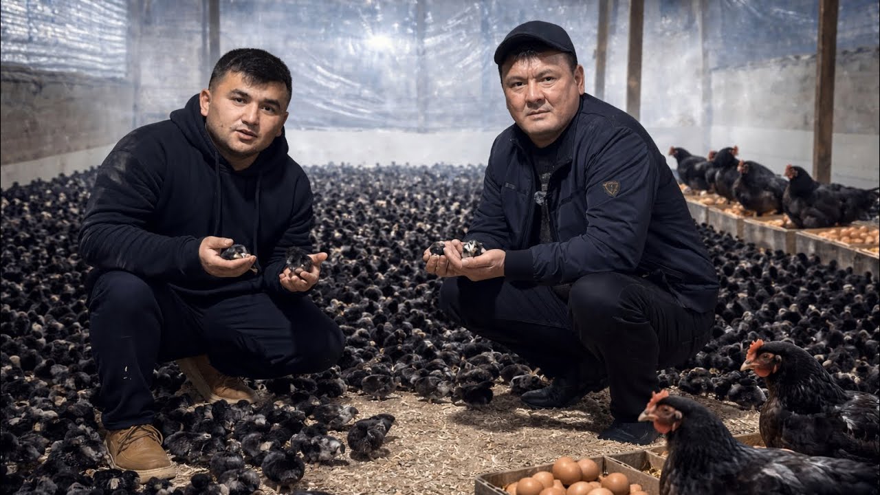 Кишда хам Тухум Берадиган Андижон Кора Товук Жужалари Сотуви Бошланди 