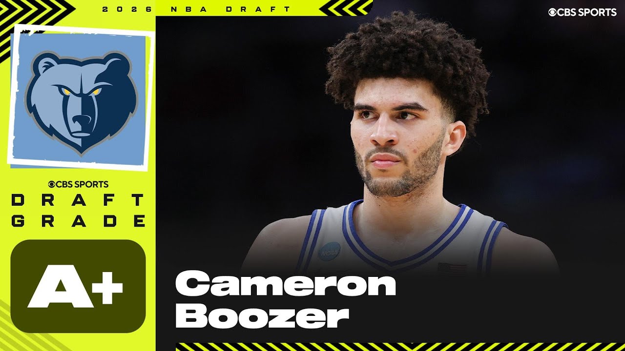 Cameron Boozer selected No. 3 overall by Grizzlies | 2026 NBA Draft Grades & Instant Reaction