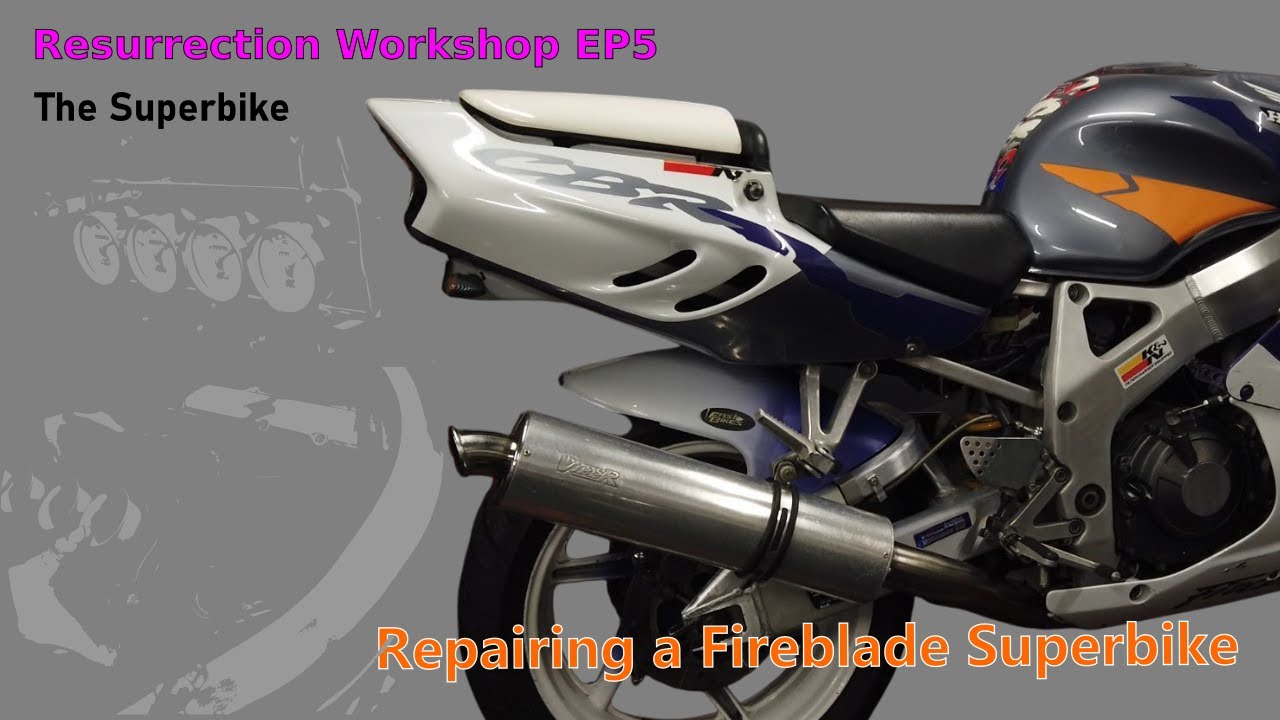 Resurrection Workshop: Episode 5 (The Superbike) #honda #cbr #cbr900rr #fireblade #restoration