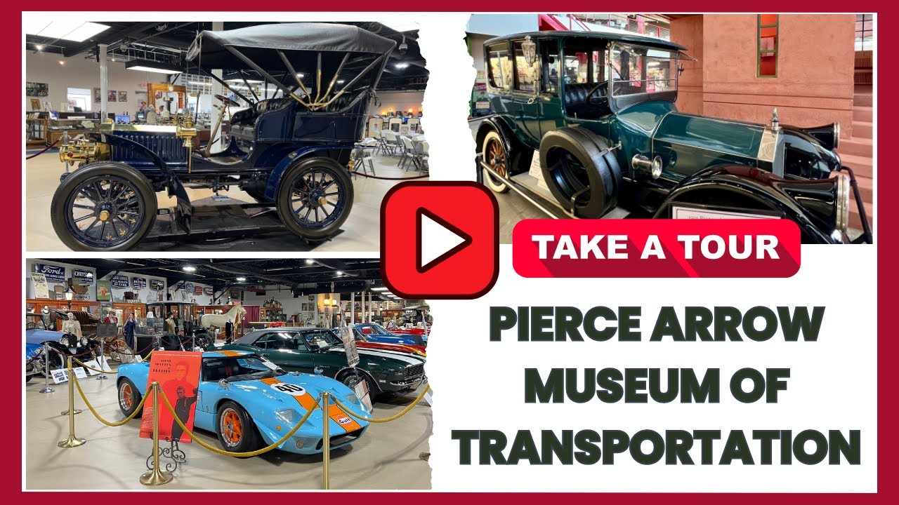 Tour The Pierce Arrow Museum of Transportation #buffalo #classiccars