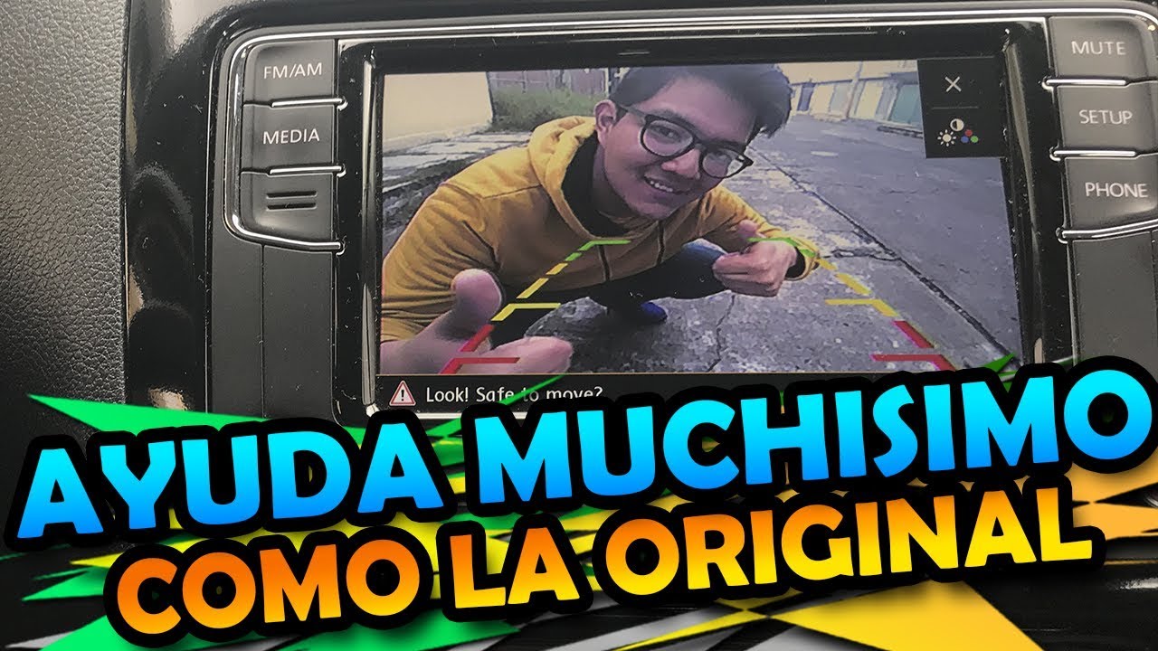 COMO INSTALAR una  CAMARA DE REVERSA en VW Vento polo Y ACTIVARLA en el estéreo | Livander