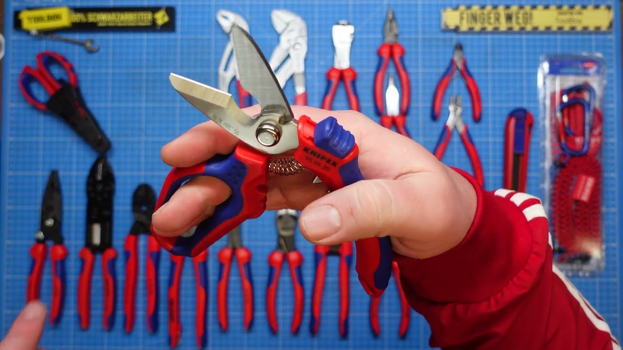 KNIPEX Zangen rot-blau #248