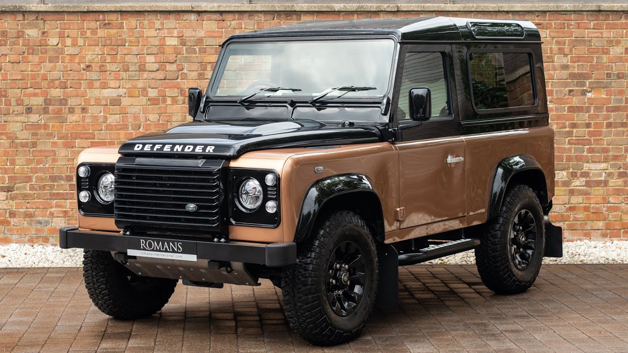 2016 Land Rover Defender 90 Autobiography - Santorini Black & Calamar Copper - Walkaround & Interior
