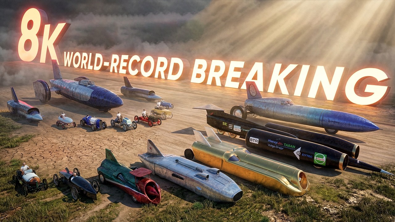 🚙💨 World-RECORD Breaking | SPEED COMPARISON
