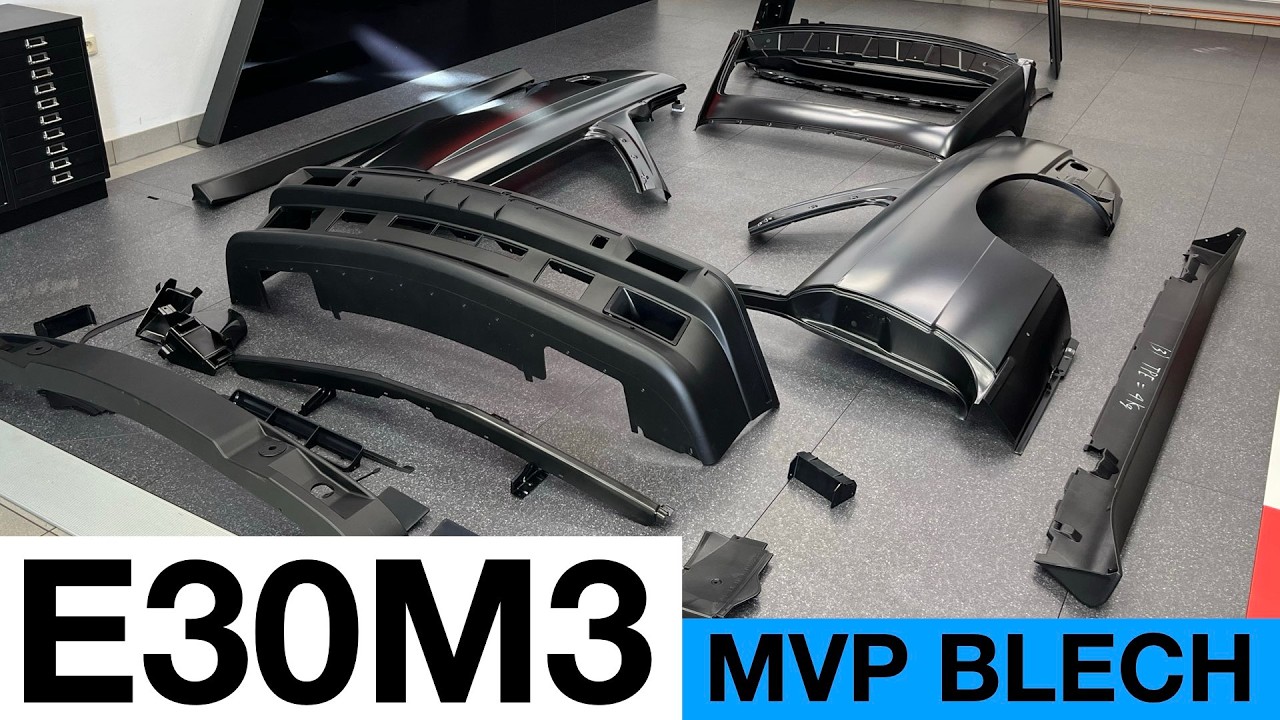 MVP Teile in erstem Detailcheck - Blechteile f&uuml;r BMW E30 M3 + Preisentwicklung E30 Karossen