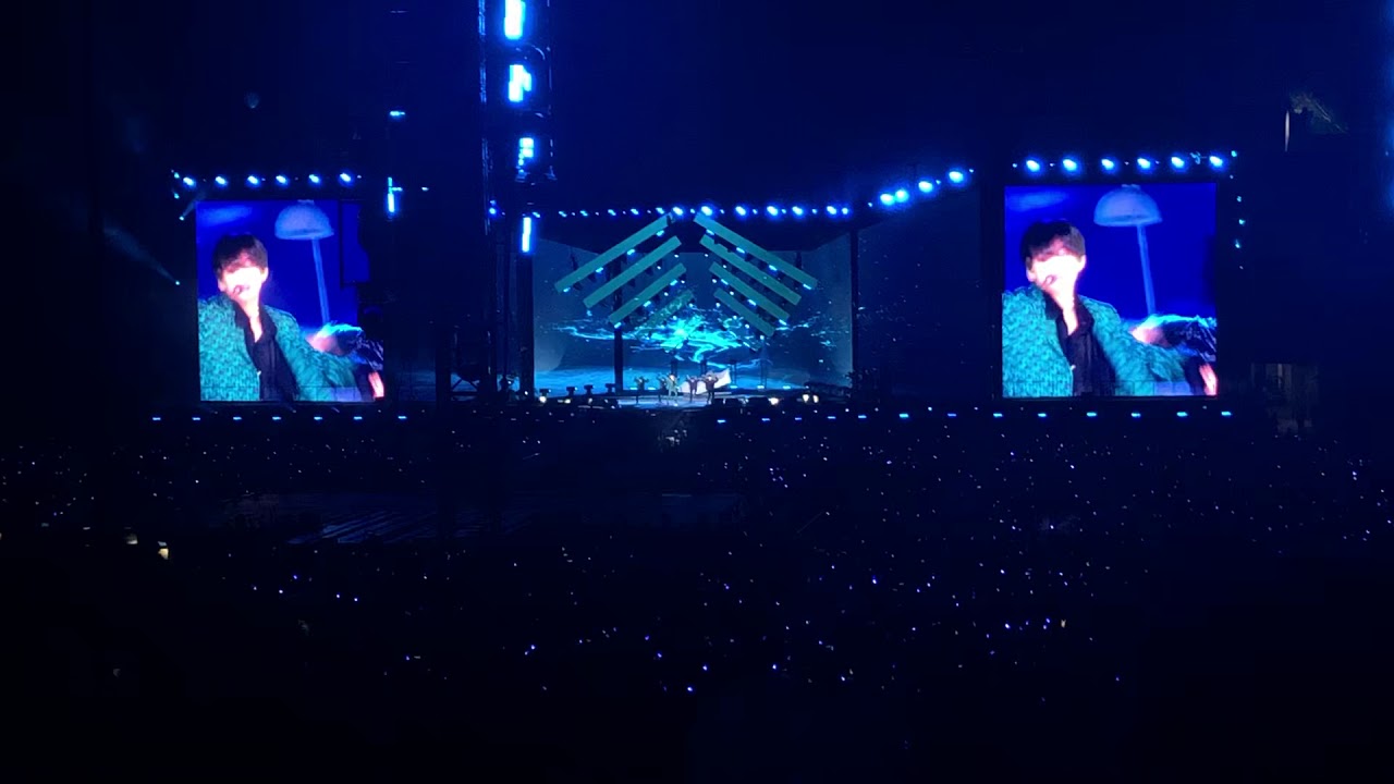 BTS - SINGULARITY AND FAKE LOVE LIVE AT ROSE BOWL DAY 2