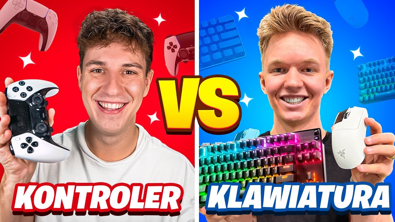 5 PADOWCÓW vs 5 KLAWIATUROWCÓW w Fortnite