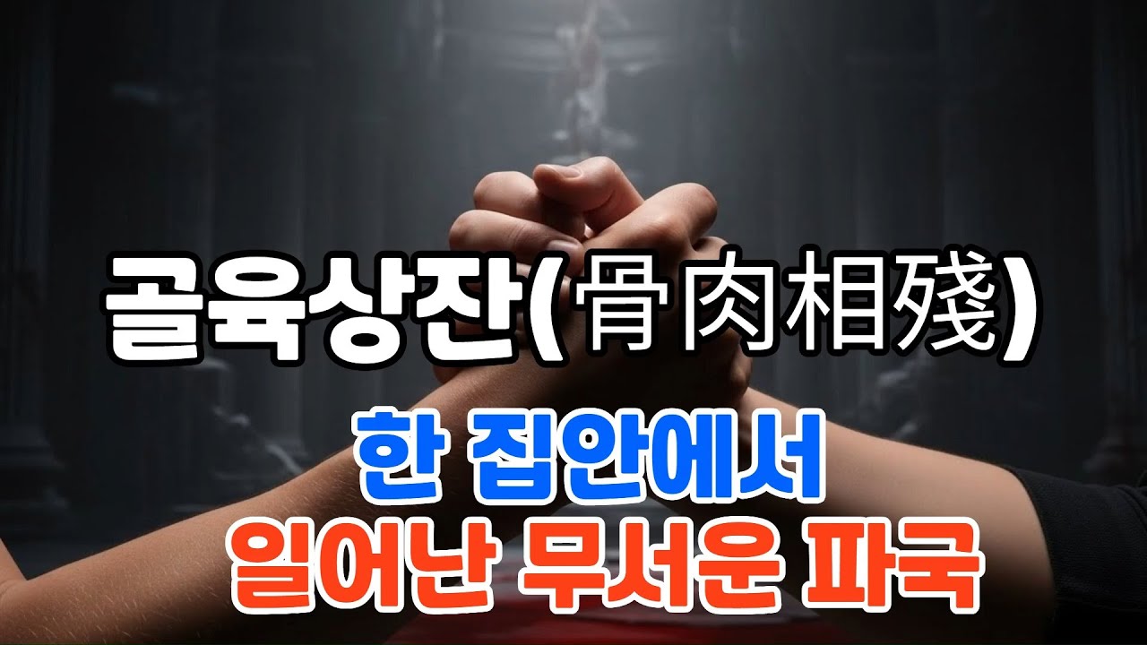 그 말, 무슨 뜻이야? | 골육상잔(骨肉相殘)의 비극적인 유래: 고대 중국의 형제간 왕위 다툼 이야기