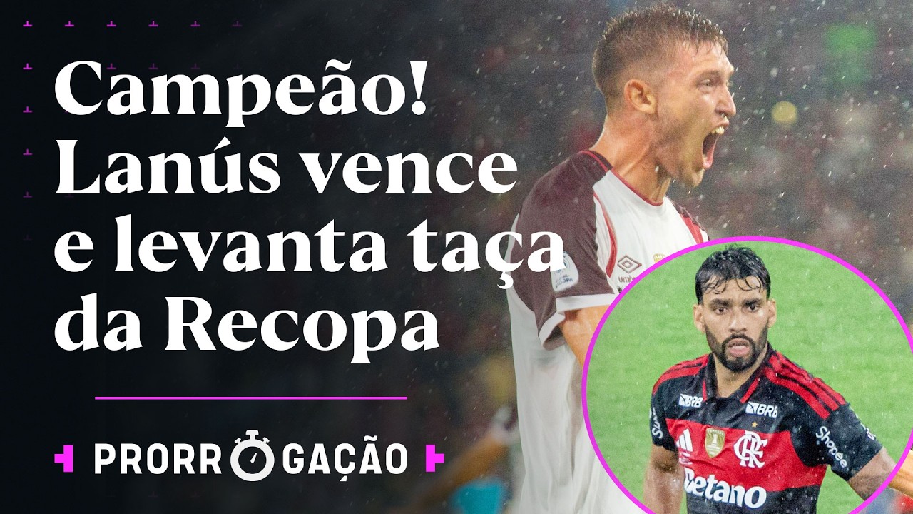 VALE TÍTULO! FLAMENGO X LANÚS (PRÉ-JOGO + NARRAÇÃO + PÓS-JOGO) | RECOPA SUL-AMERICANA